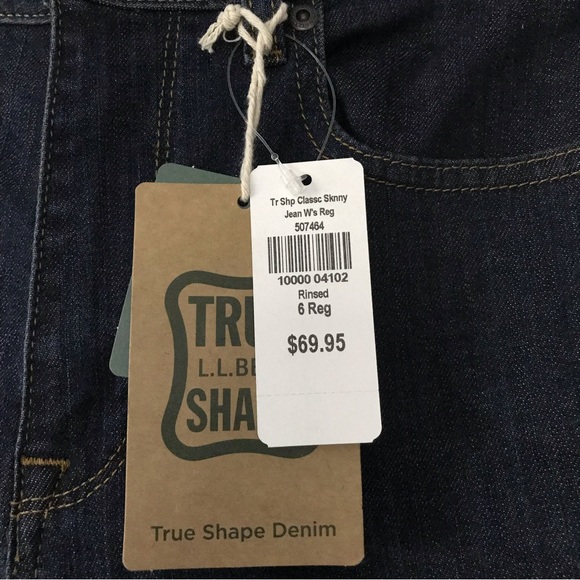 L.L. Bean Classic Fit Skinny Jeans - Picture 7 of 9